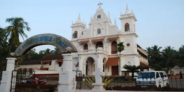 St Anthony church in siolim north goa