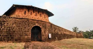 Front view of Alorna Fort in Northa